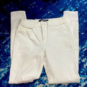 White jeans